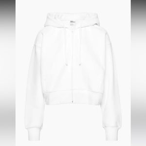 Cozy Fleece Boyfriend Boxy Zip Hoodie